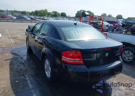 2010 Dodge Avenger Express z USA, uszkodzony, nr VIN 1B3CC1FBXAN201557